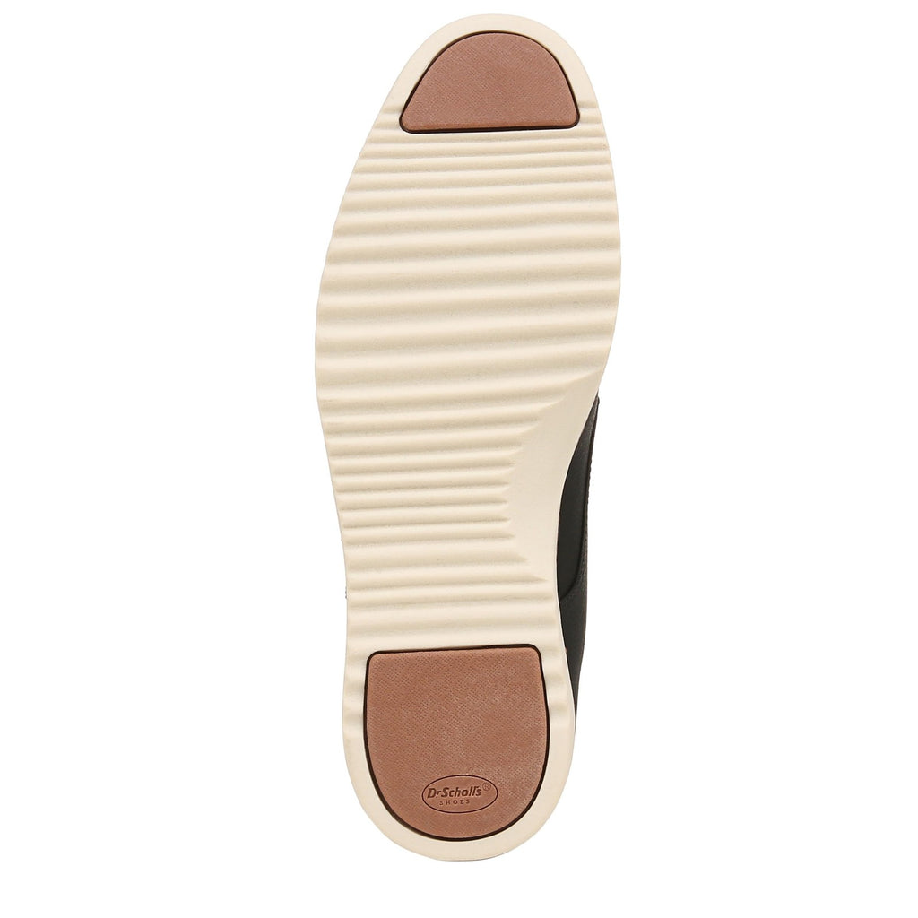 Dr. Scholl's Shoes Mens Sync Cap Toe Lace Up Oxford Black Smooth 9.5 M