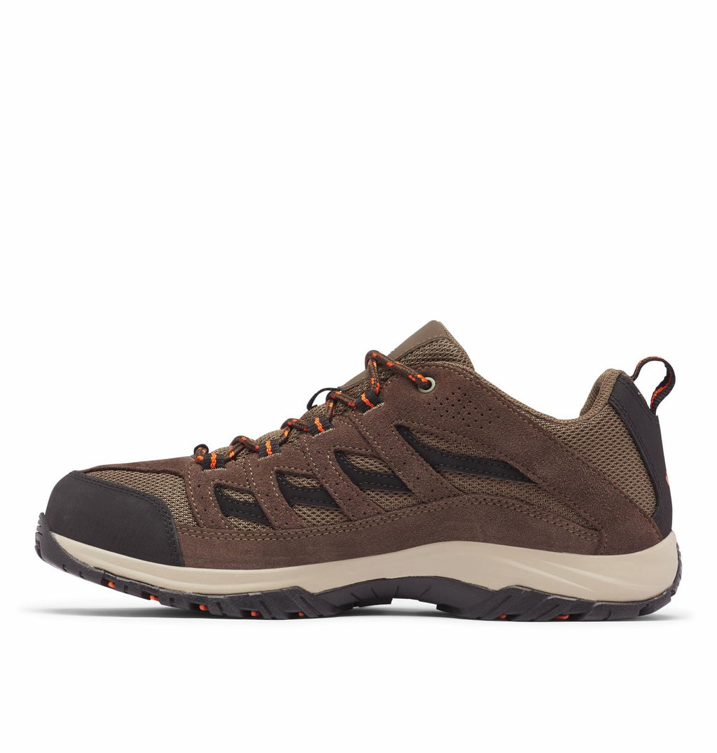 Columbia Mens Crestwood, Camo Brown/Heatwave, 12 Wide