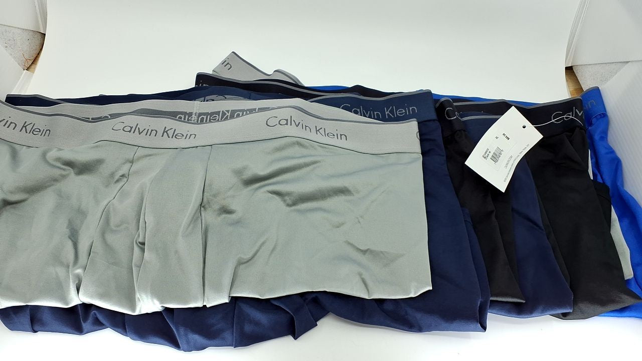 Calvin Klein Micro Stretch Boxer Briefs, 7-Pack, X-Large, Assorted Colors