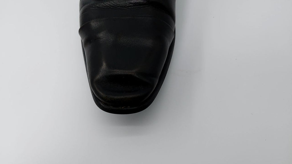 Steve Madden Men's Teon Monk-Strap Loafer, Black Leather, 11