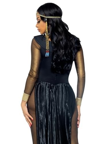 Leg Avenue Women's Costume, Gold/Black, Large