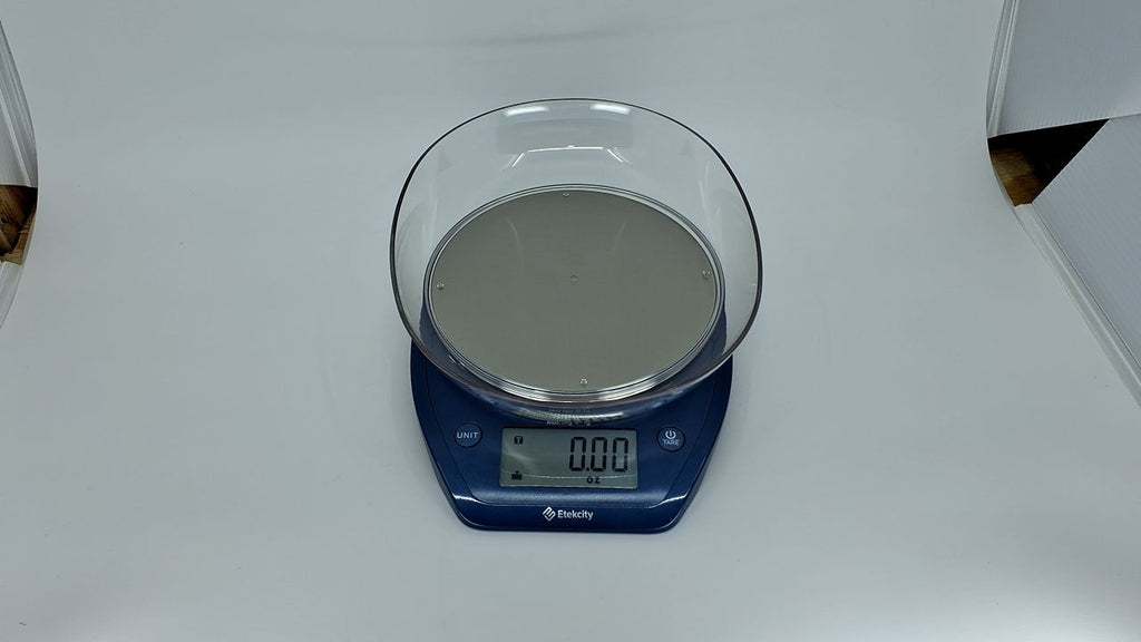 11lb Etekcity Food Scale, Digital Grams & Ounces, Stainless Steel Bowl