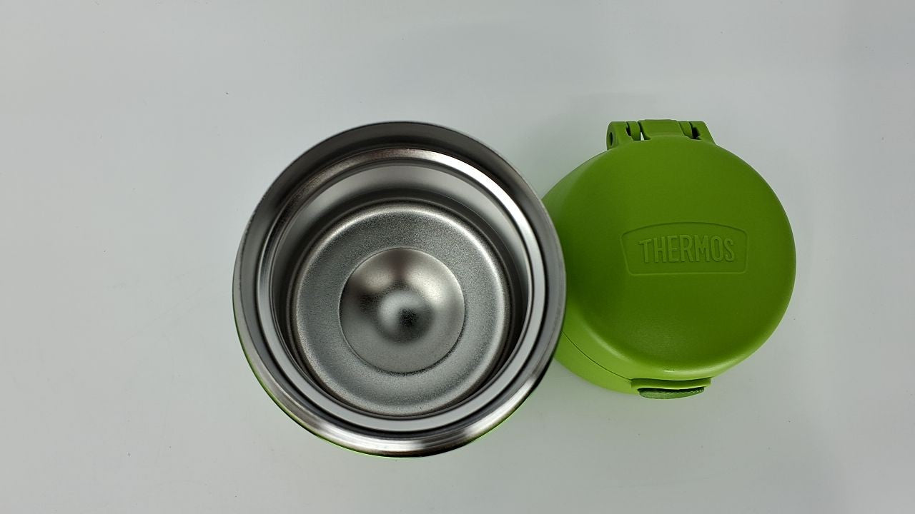 Lime Insulated Food Jar, Thermos FUNtainer 10oz W/ Foldable Spoon
