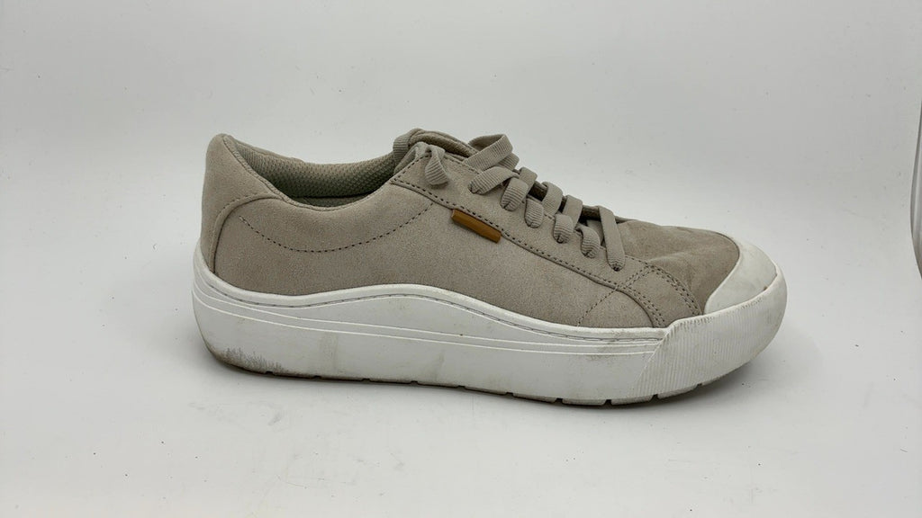 Dr. Scholl's Shoes Women's Time Off Sneaker Oyster Microfiber 8 W