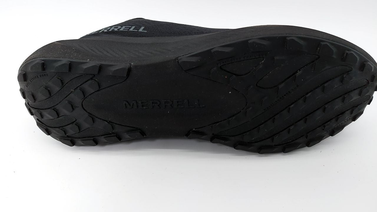 Merrell Men's Morphlite Sneaker, Triple Black, 15