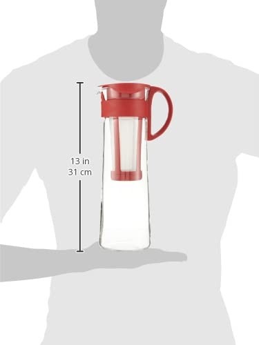 Hario "Mizudashi" Cold Brew Coffee Maker, 1000ml, Red
