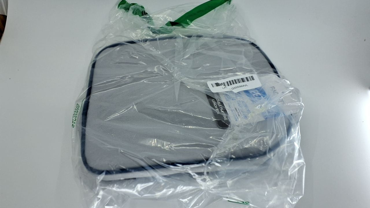 PackIt Spaceman Freezable Lunch Box EcoFreeze Technology Zip Closure