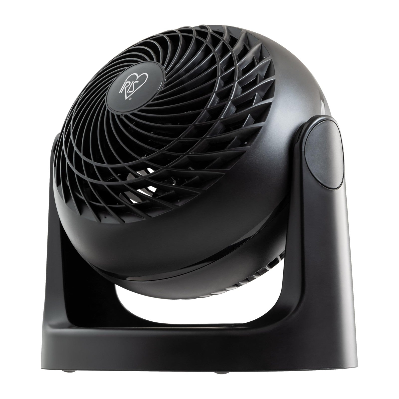 IRIS USA Black Desk Fan, 3-Speed Air Circulator, 30 dB Quiet