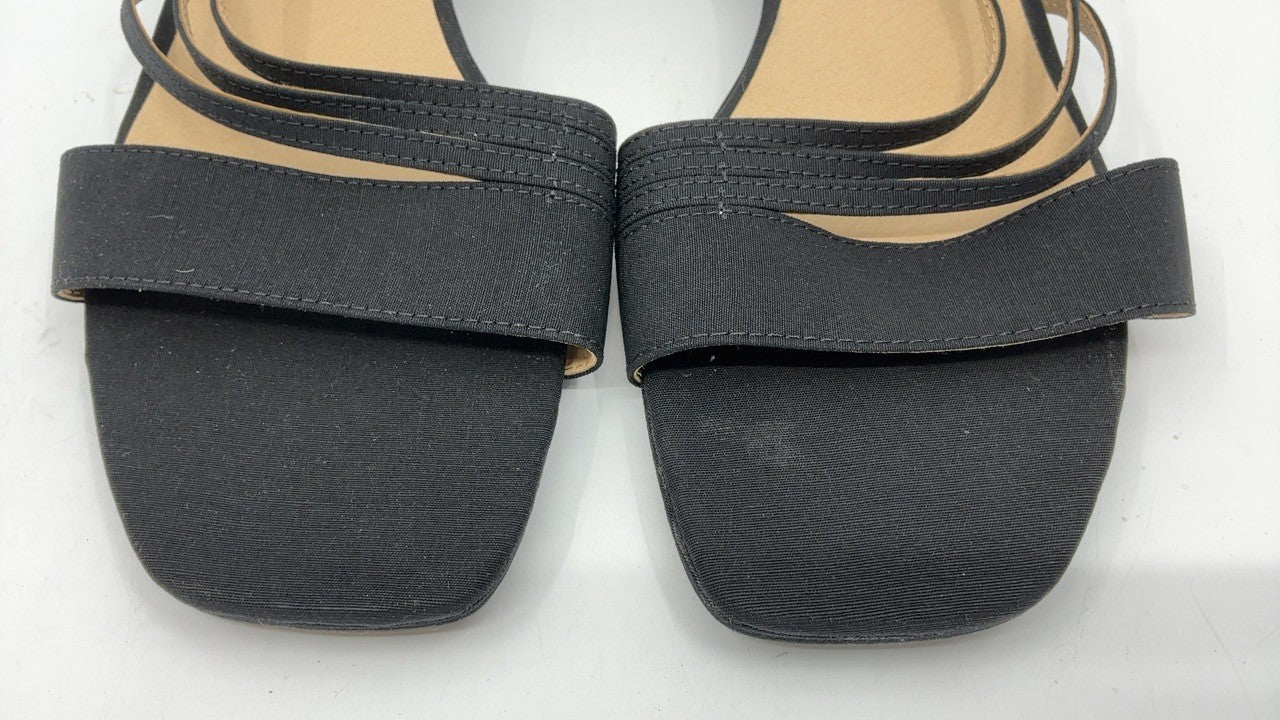 LifeStride Womens Joy 2 Strappy Sandal Black 9 W