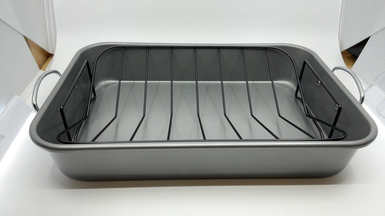 Glad Roasting Pan 15x10.3in - Durable Nonstick Bakeware for Turkey