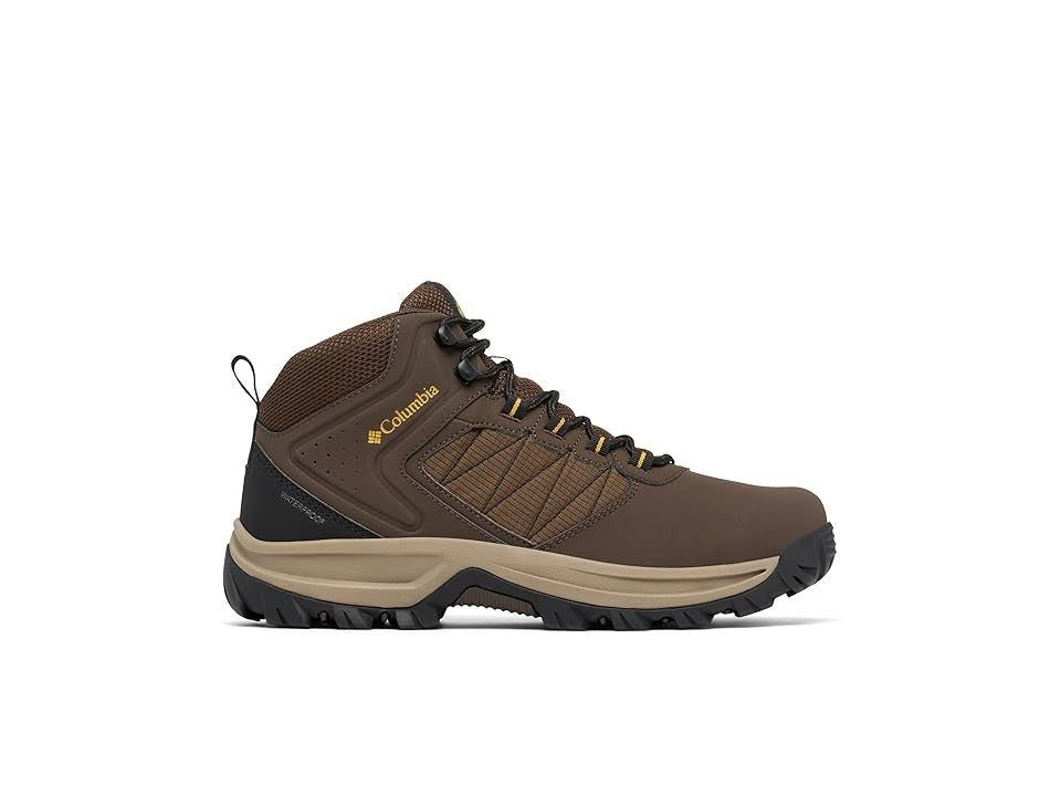 Columbia 14W Mens Transverse Hiking Boot Waterproof Cordovan/Golden Yellow