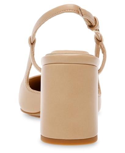 Anne Klein Womens Brooklyn Pump, Nude Black, 7.5