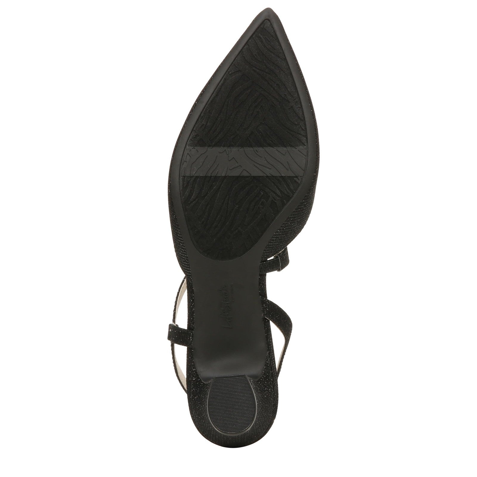 LifeStride Womens Minimalist Pump Black Shimmer 7.5 W