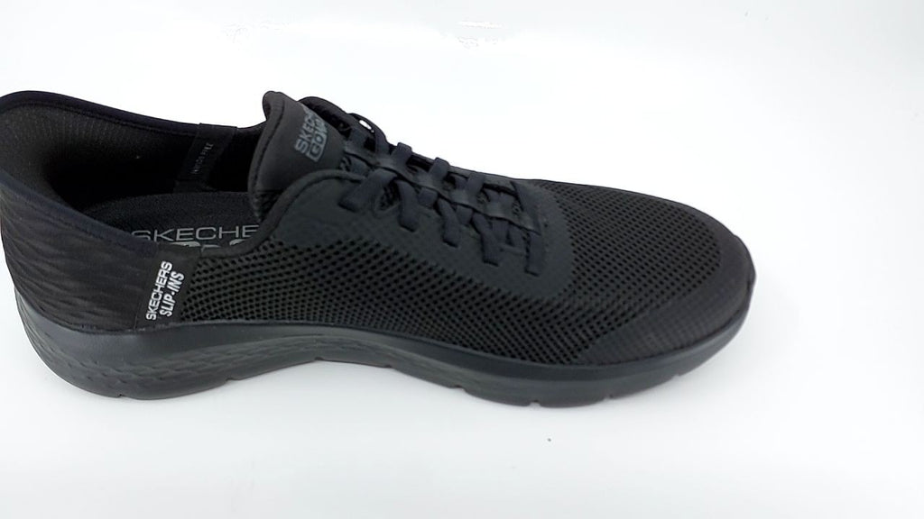 Skechers Women's Go Walk Flex Slip-Ins Black Athletic Shoes 10.5