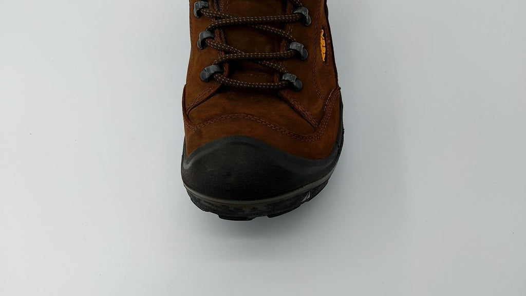 KEEN Men's Durand 2 Mid Height Waterproof Hiking Boots, Cascade Brown, 13