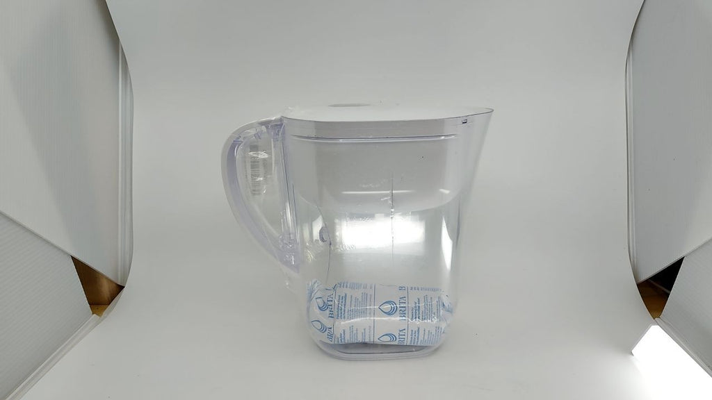 Brita Water Pitcher 6-Cup, BPA-Free, White, Includes 1 Standard Filter