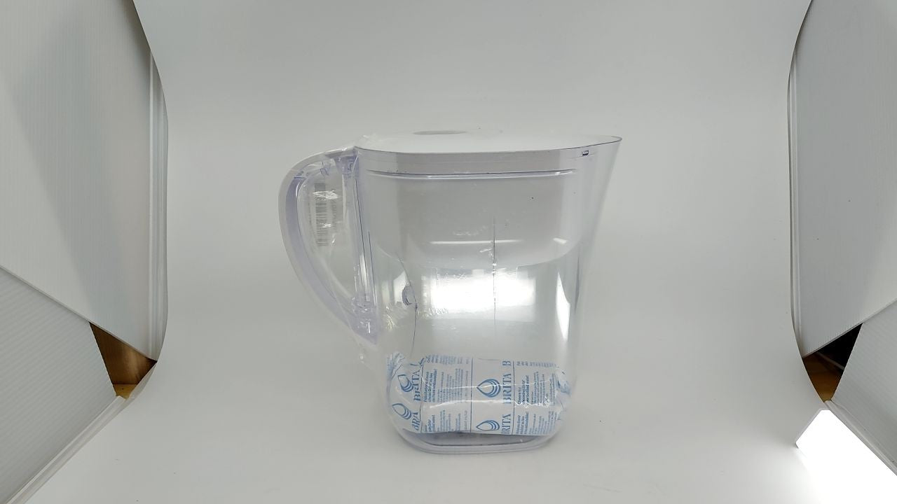 Brita Water Pitcher 6-Cup, BPA-Free, White, Includes 1 Standard Filter