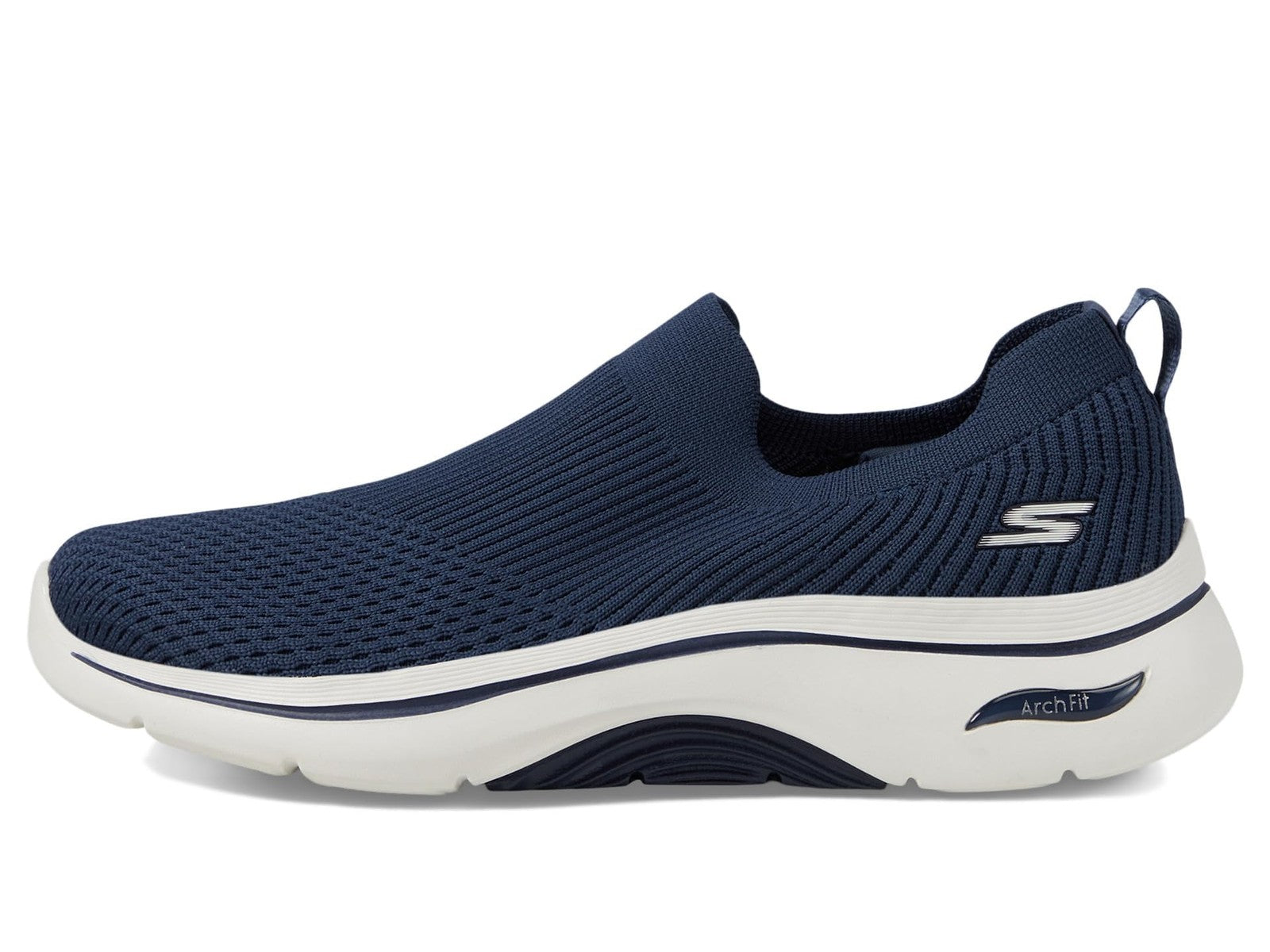 Skechers Women's Go Walk Arch Fit 2.0-Paityn Sneaker, Navy/White, 5.5