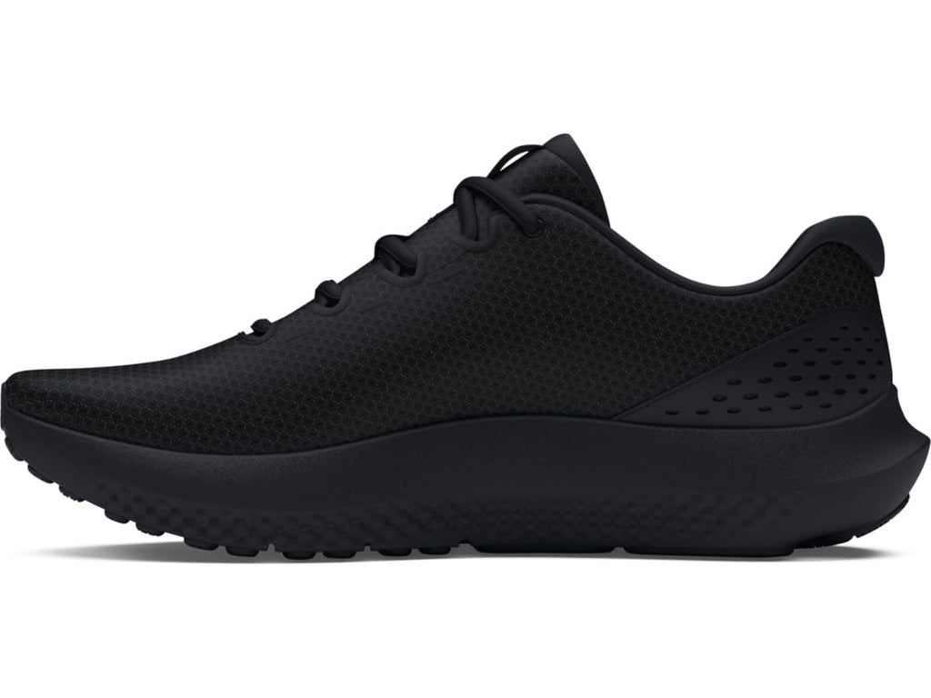 Under Armour Men's Charged Surge 4, (002) Black/Black/Black, 9, US