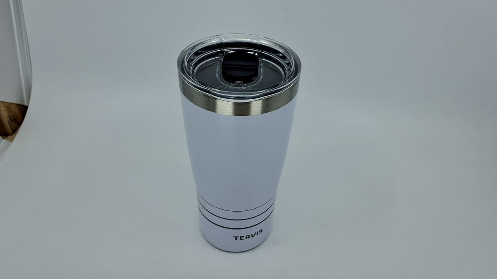 Glacier White 20oz Tervis Insulated Tumbler - Keeps Drinks Hot & Cold