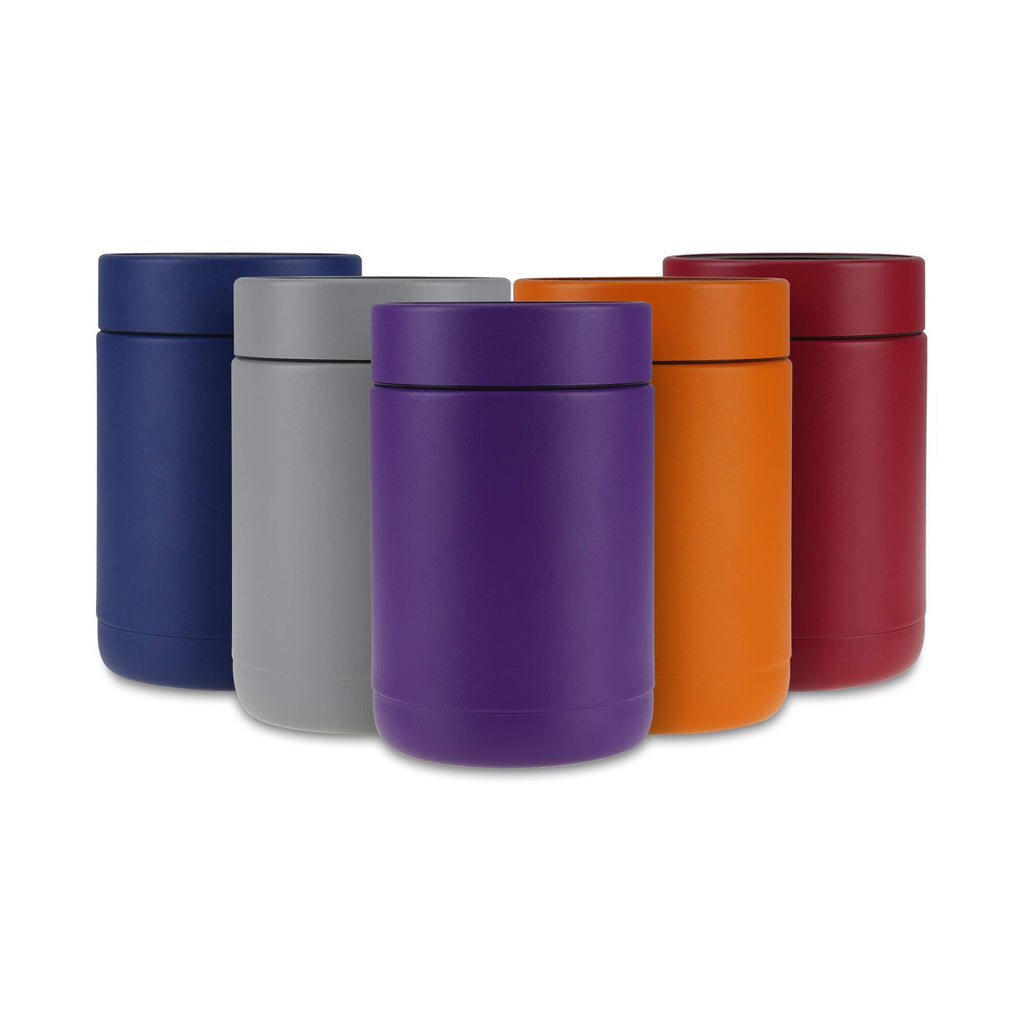12 oz Stainless Steel Vacuum Insulated Can Cooler - Purple