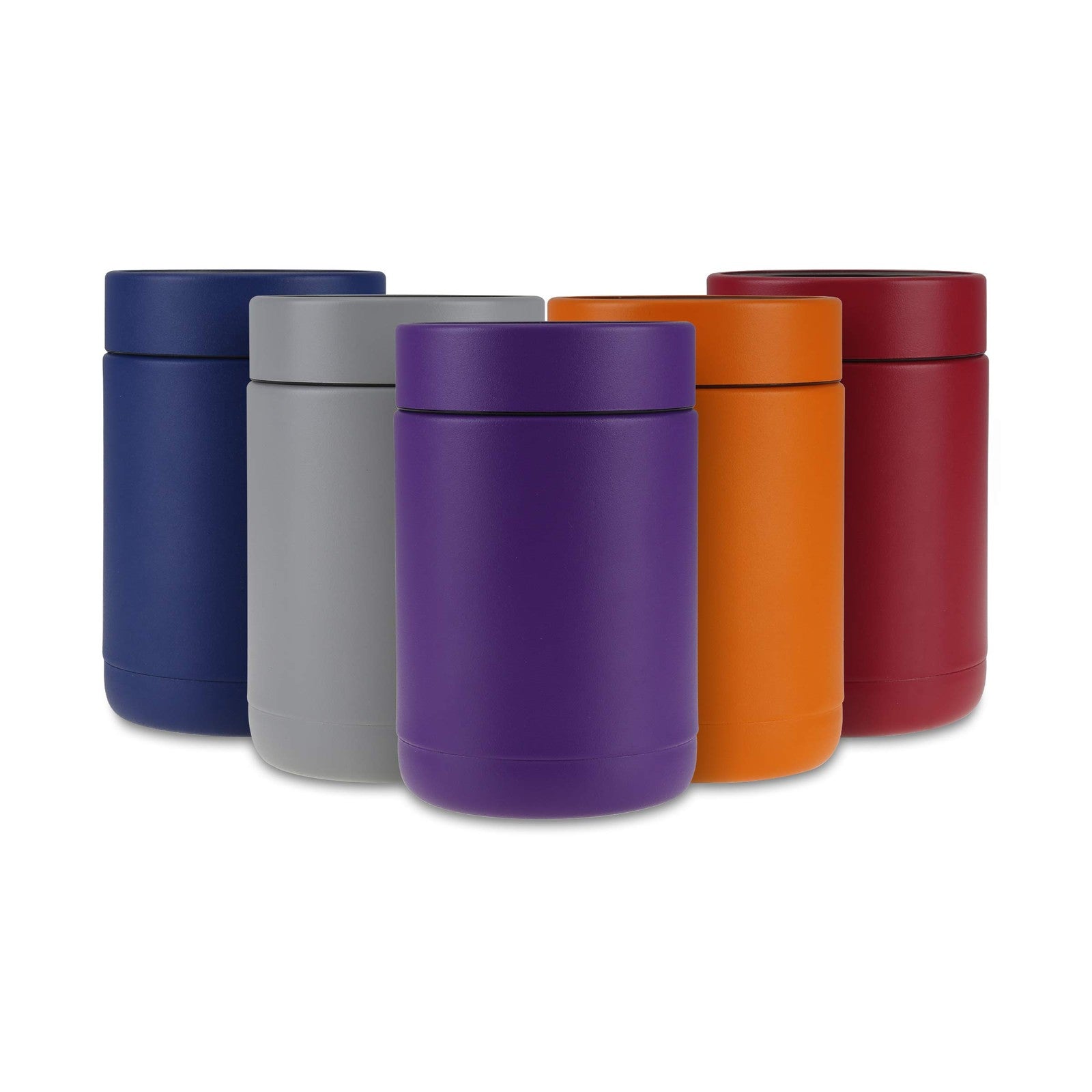 12 oz Stainless Steel Vacuum Insulated Can Cooler - Purple