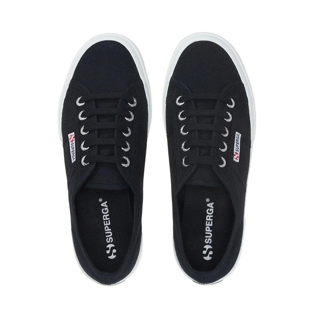 Superga 2750 COTU Classic Sneaker Black/Full White EU38 (Men's 5.5, Women's 7) M
