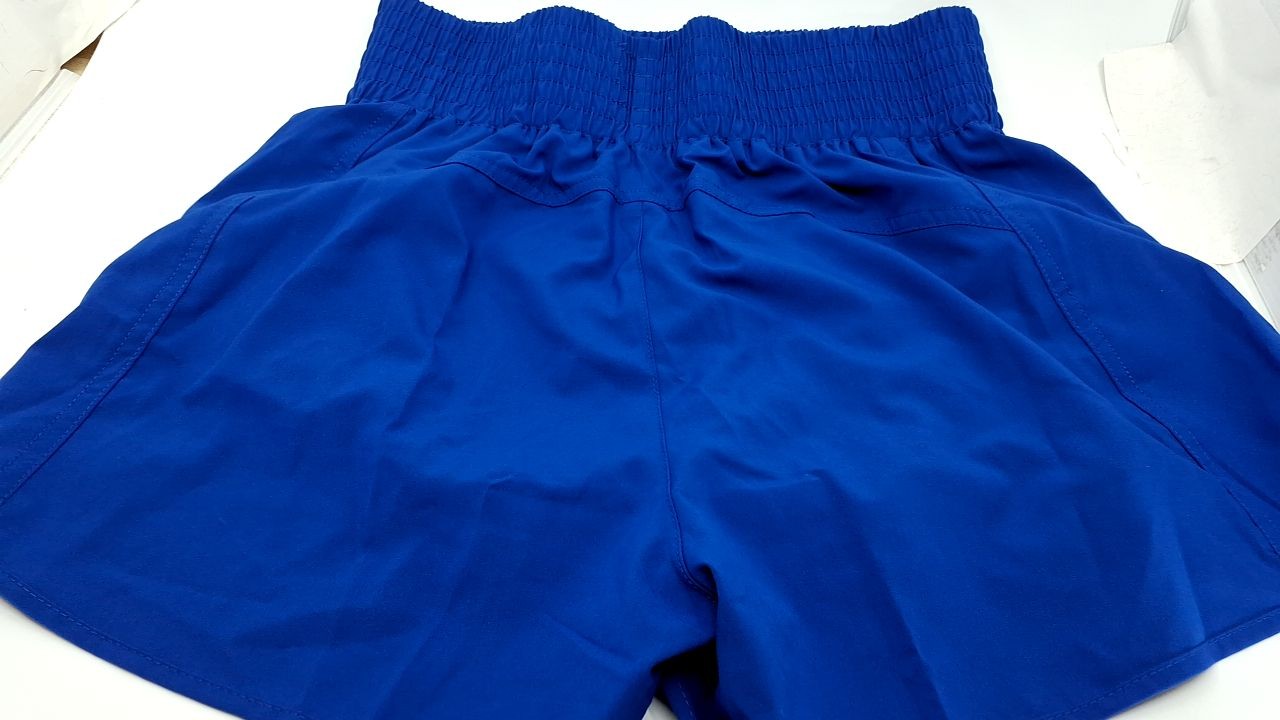CRZ YOGA Women's 3" Dolphin Shorts Larkspur Blue Medium Quick Dry