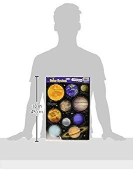 Solar System Peel 'N Place Party Accessory (1 count) (10/Sh)