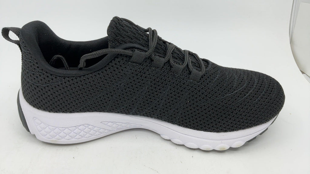 Propét Women's Tour Knit Sneaker, Black, 9.5 Narrow