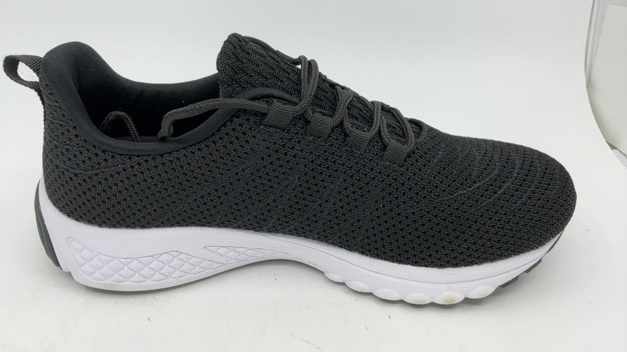 Propét Women's Tour Knit Sneaker, Black, 9.5 Narrow