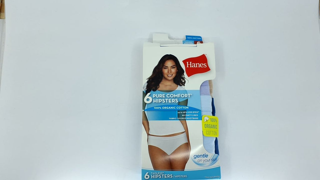 Hanes Women's Pure Comfort Hipster 6-Pack