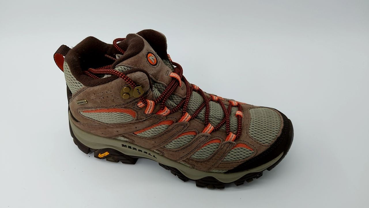 Merrell Women's Moab 3 Mid Waterproof Hiking Boot, BUNGEE CORD, 10 Wide