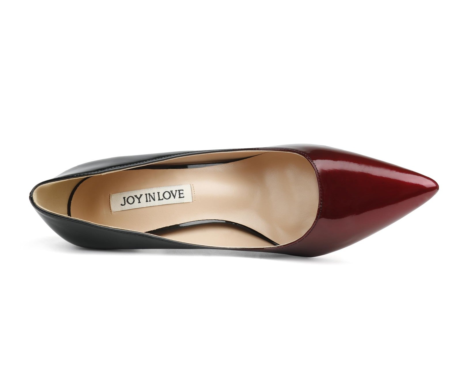 Women’s 3.5" High Heel Pointy Toe Stiletto Pumps Wine Black Size 8