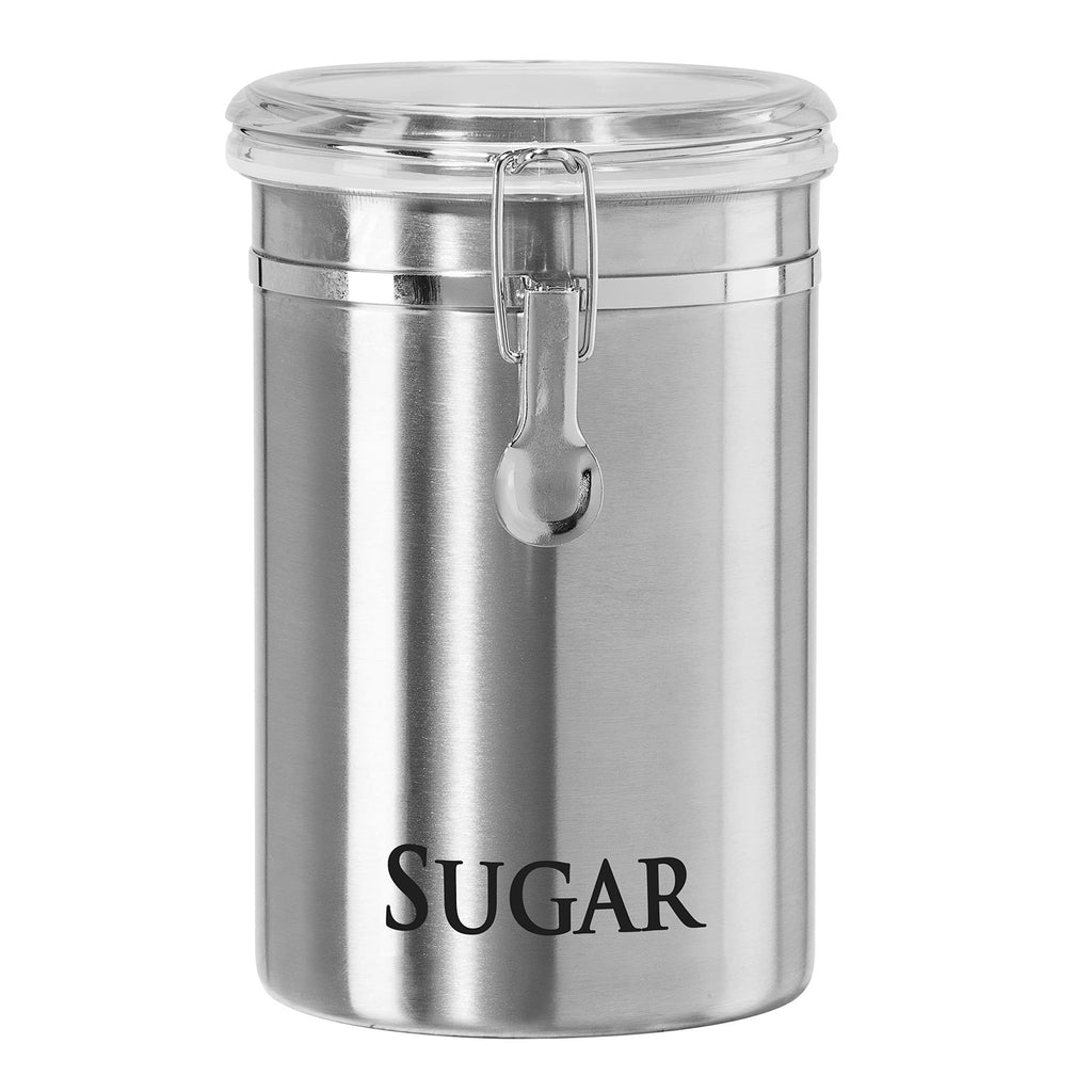 Oggi 62 Oz Sugar Canister - Airtight Stainless Steel Container