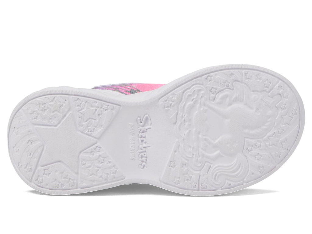 Skechers Kids Unicorn Dreams MAGI Sneaker 3.5 Big Kid Lavender/Hot Pink