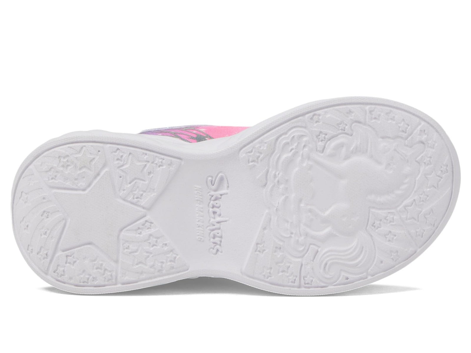 Skechers Kids Unicorn Dreams MAGI Sneaker 3.5 Big Kid Lavender/Hot Pink