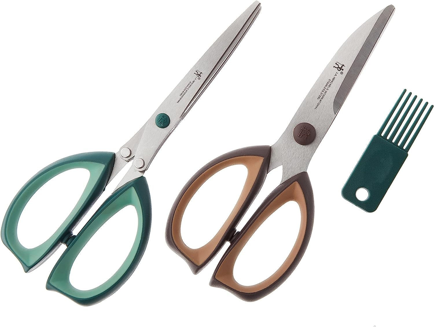 Heavy Duty Henckels Kitchen Shears, 2-Pc Set, Take Apart, Dishwasher Safe