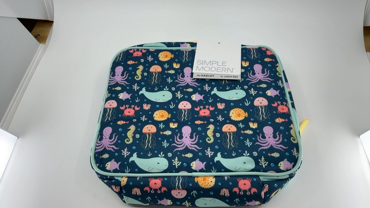 Kids Insulated Lunch Box - Hadley Collection, Under the Sea