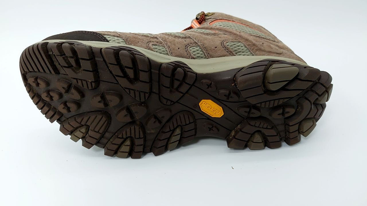 Merrell Women's Moab 3 Mid Waterproof Hiking Boot, BUNGEE CORD, 10 Wide