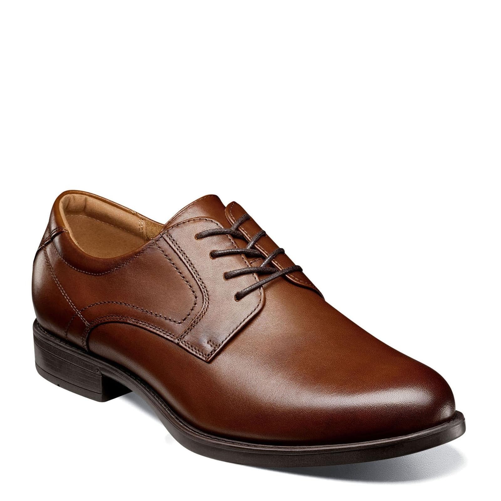 Florsheim Men's Oxford Dress Shoe, Cognac, 12W - Medfield Style