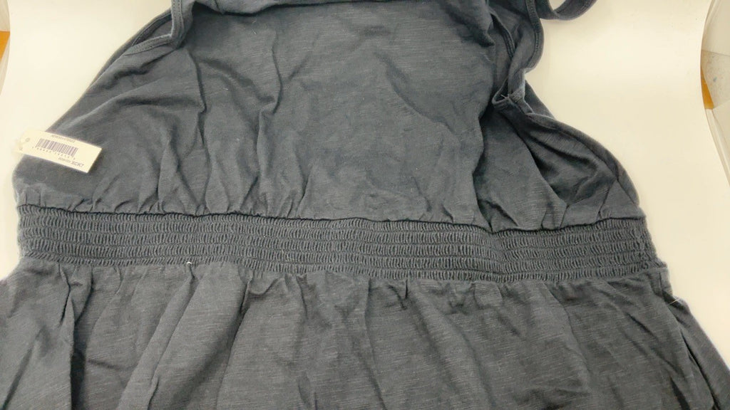 X-Large Black Summer Maxi Dress, Sleeveless, Elastic Waist