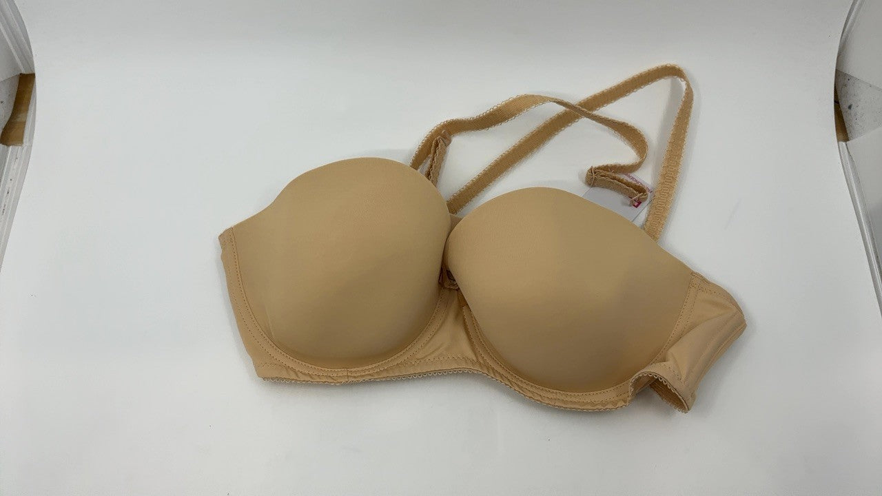 Freya Women's Deco UW Moulded Strapless Bra, Nude, 34D