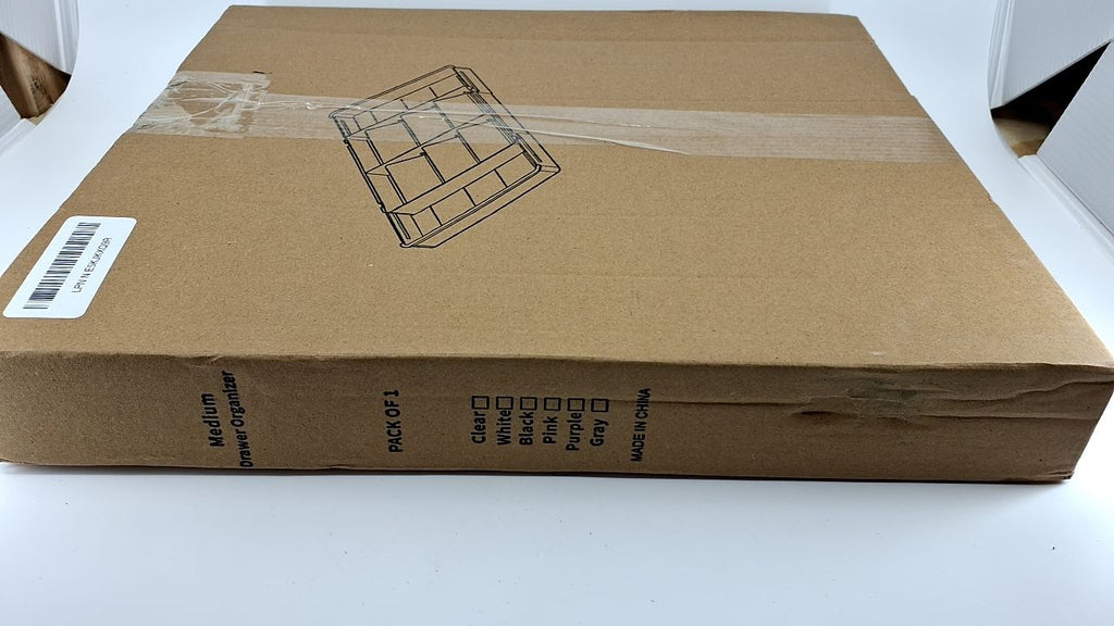 Large Silverware Organizer, Expandable from 12.6 to 21.3 in, Clear