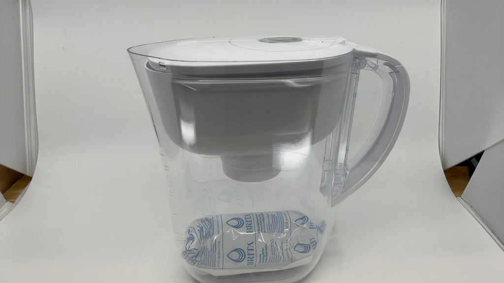 Brita Water Filter Pitcher, 6-Cup Capacity, BPA Free, White, Standard Filter