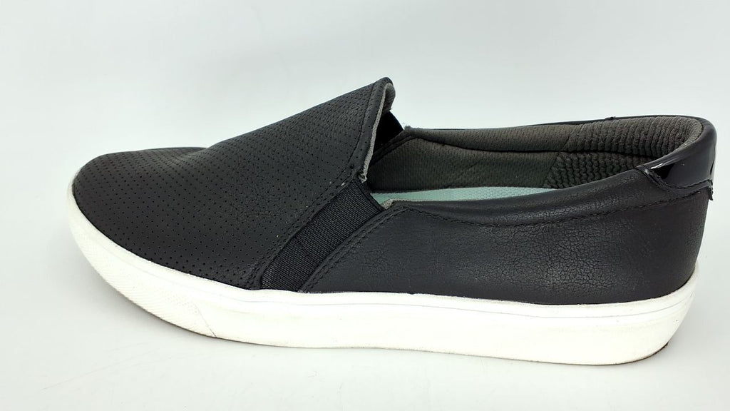 Dr. Scholl's Shoes Womens Nova Slip On Fashion Sneaker Black Nubia Perf 7.5 M