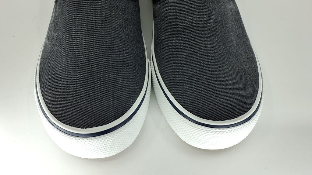 Sperry Men's Striper Slip-On Boat Shoe,Navy,10.5 M US