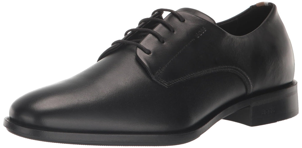 BOSS Colby Soft Leather Derby Dress Shoe Black Oil