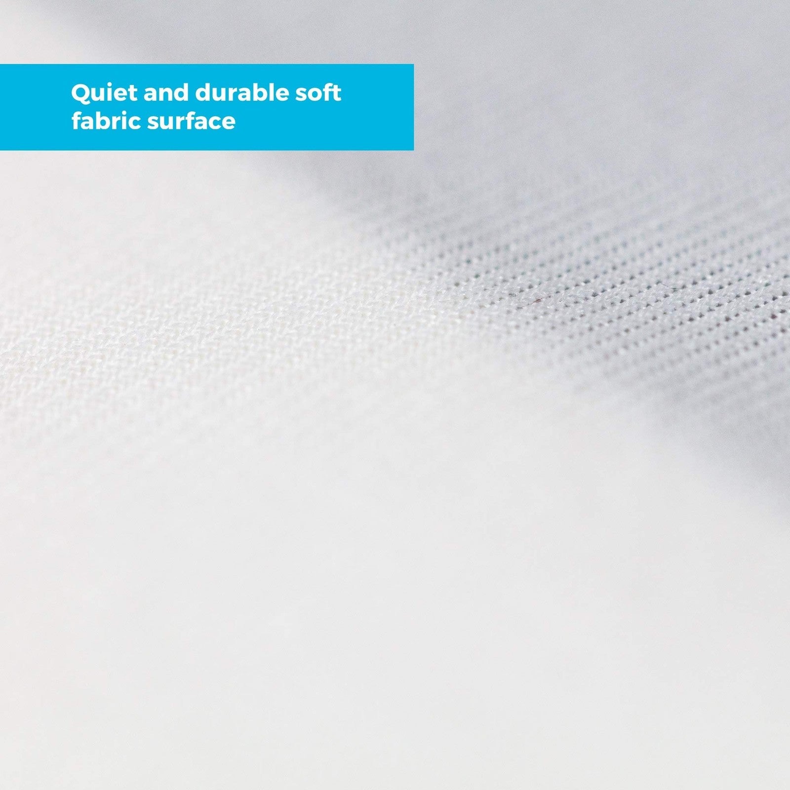 Queen Box Spring Encasement Cover - Waterproof Zippered Protector - White