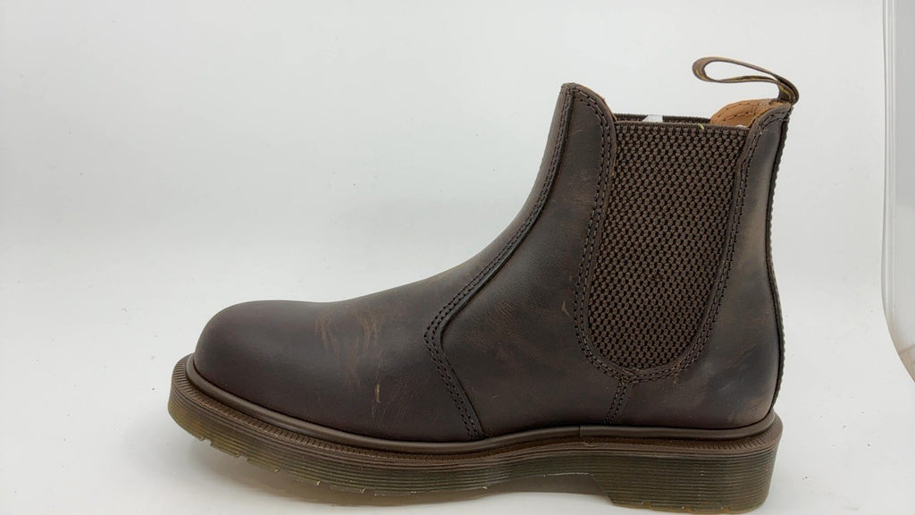 Dr. Martens 2976 Chelsea Boot, Dark Brown Crazy Horse, Unisex Size 6W/5M